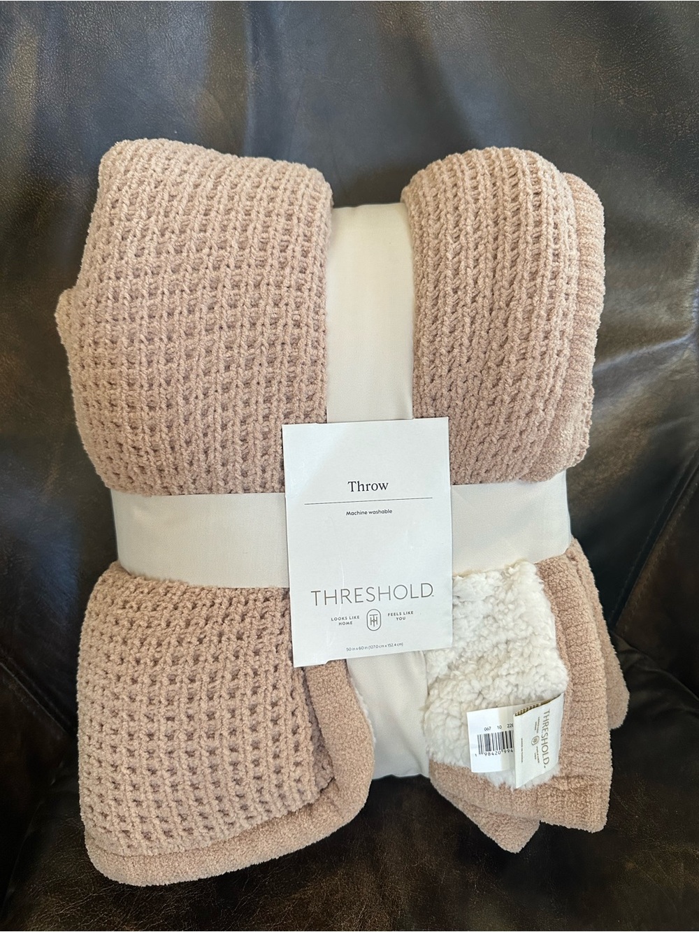 Threshold 50” x 60” Knit Throw Blanket
